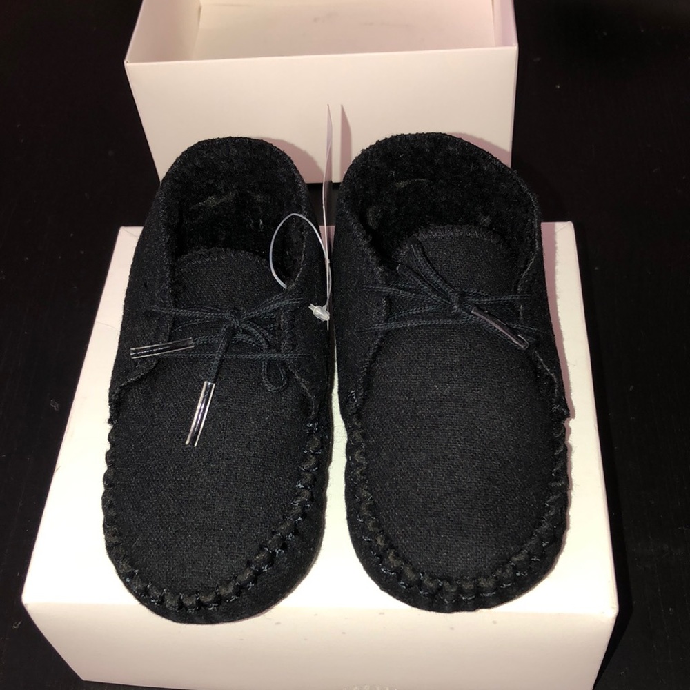 Black boy moccasins
